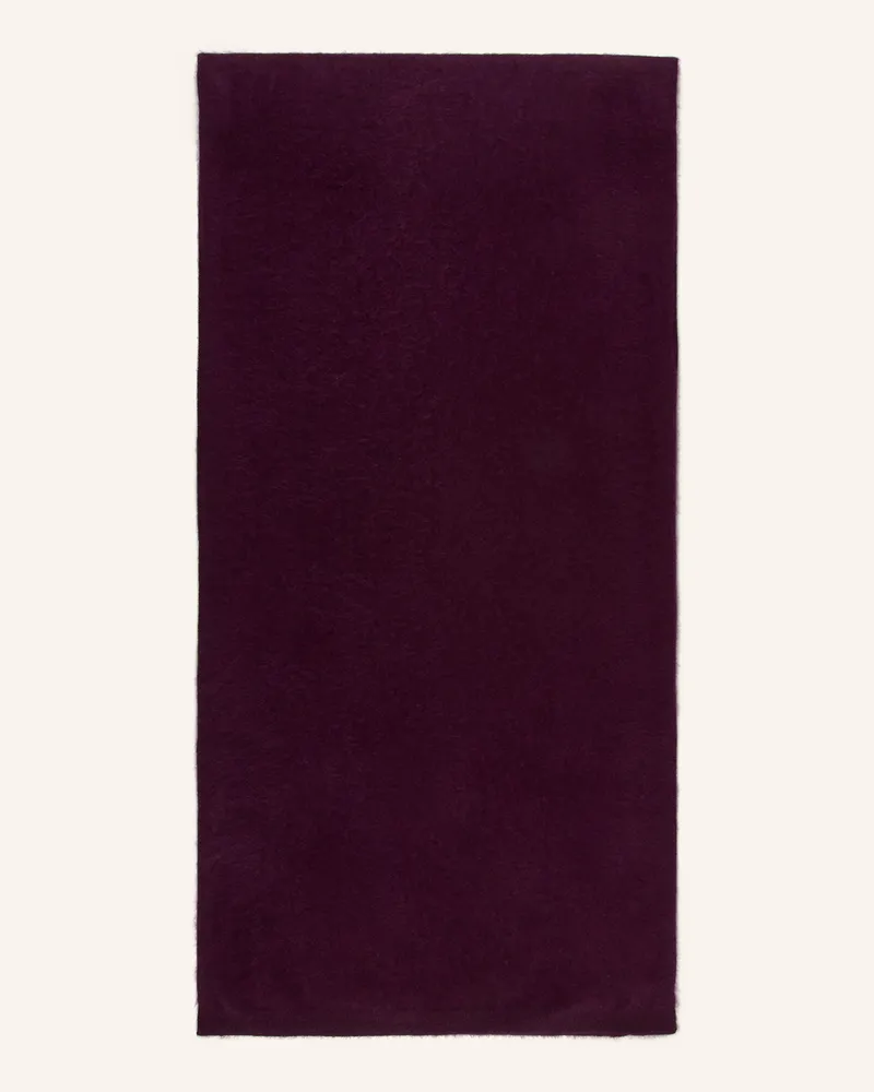 (THE MERCER) N.Y. Cashmere-Schal Dunkellila