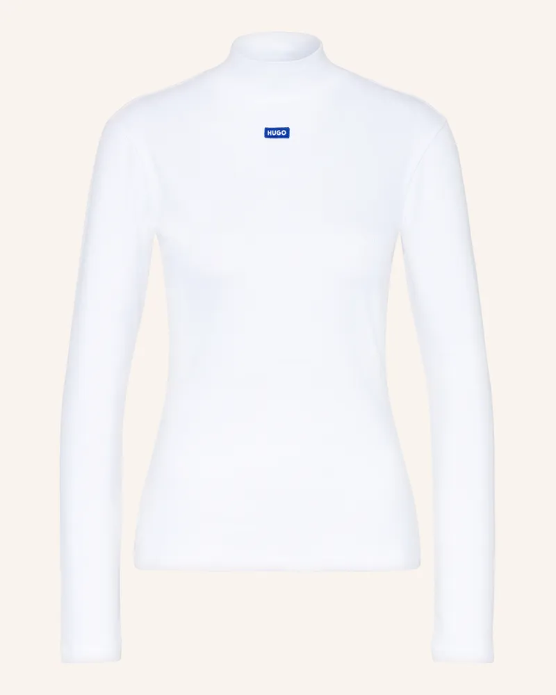 HUGO BOSS Longsleeve EASY Weiss