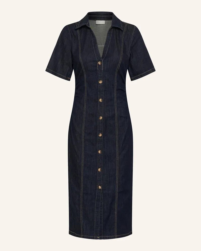 Kaffe Jeanskleid Kamolly blau Blau