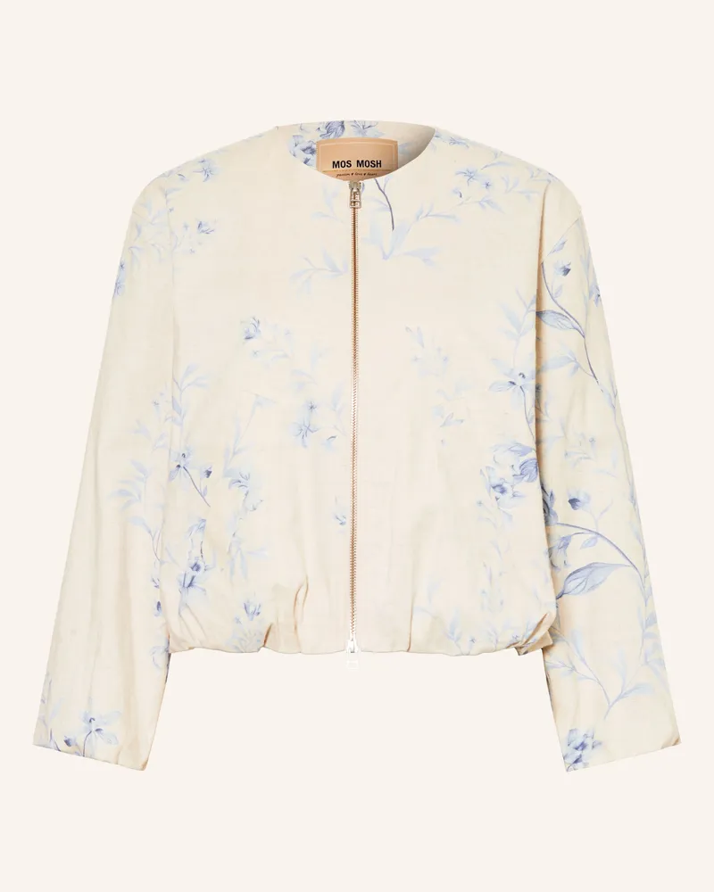 Mos Mosh Blouson Mmsally Mit Leinen weiss Ecru
