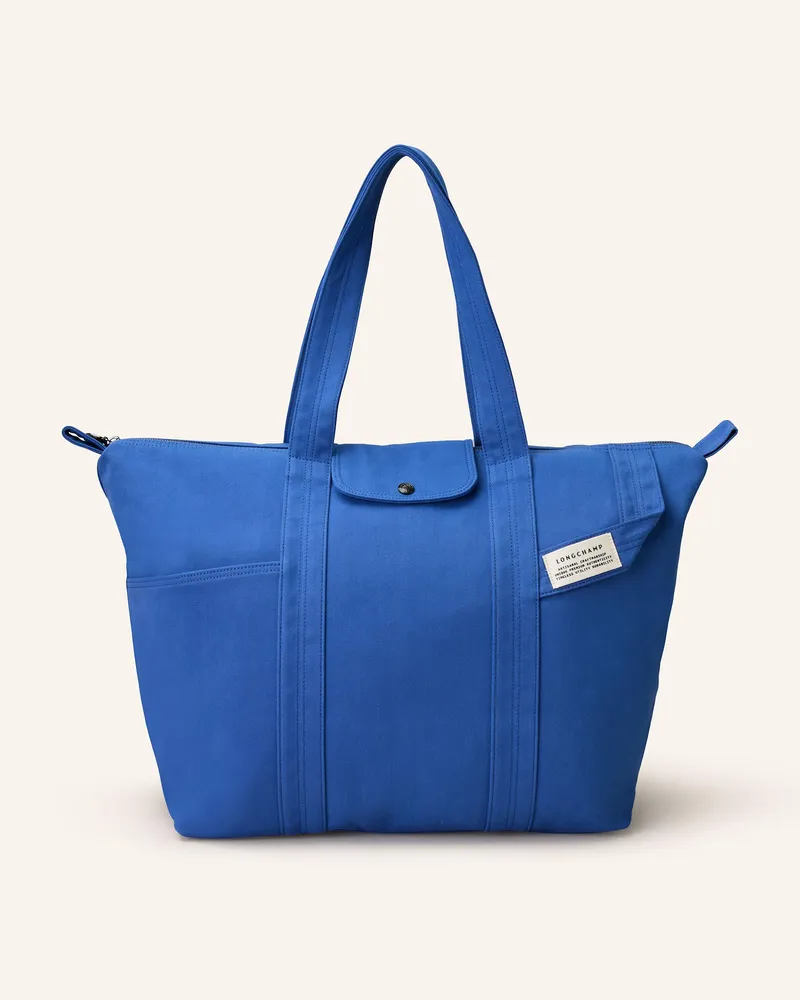 Longchamp Shopper Pliage Worker Xl blau Blau