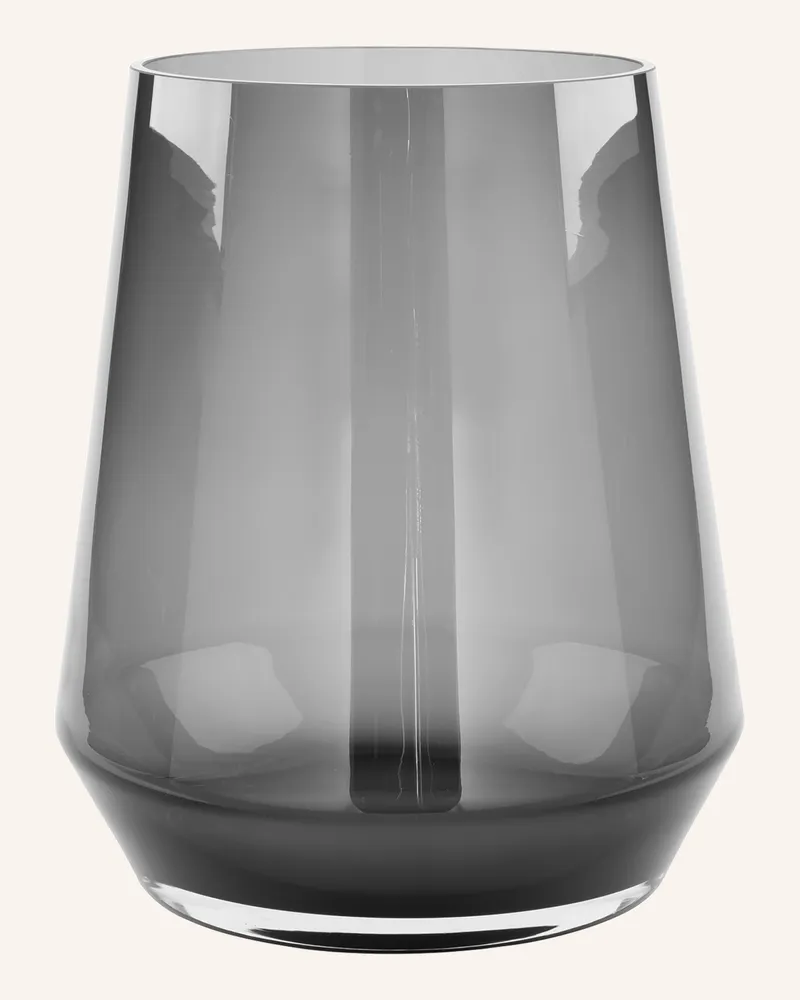 Fink Windlicht, Vase Linea grau Grau