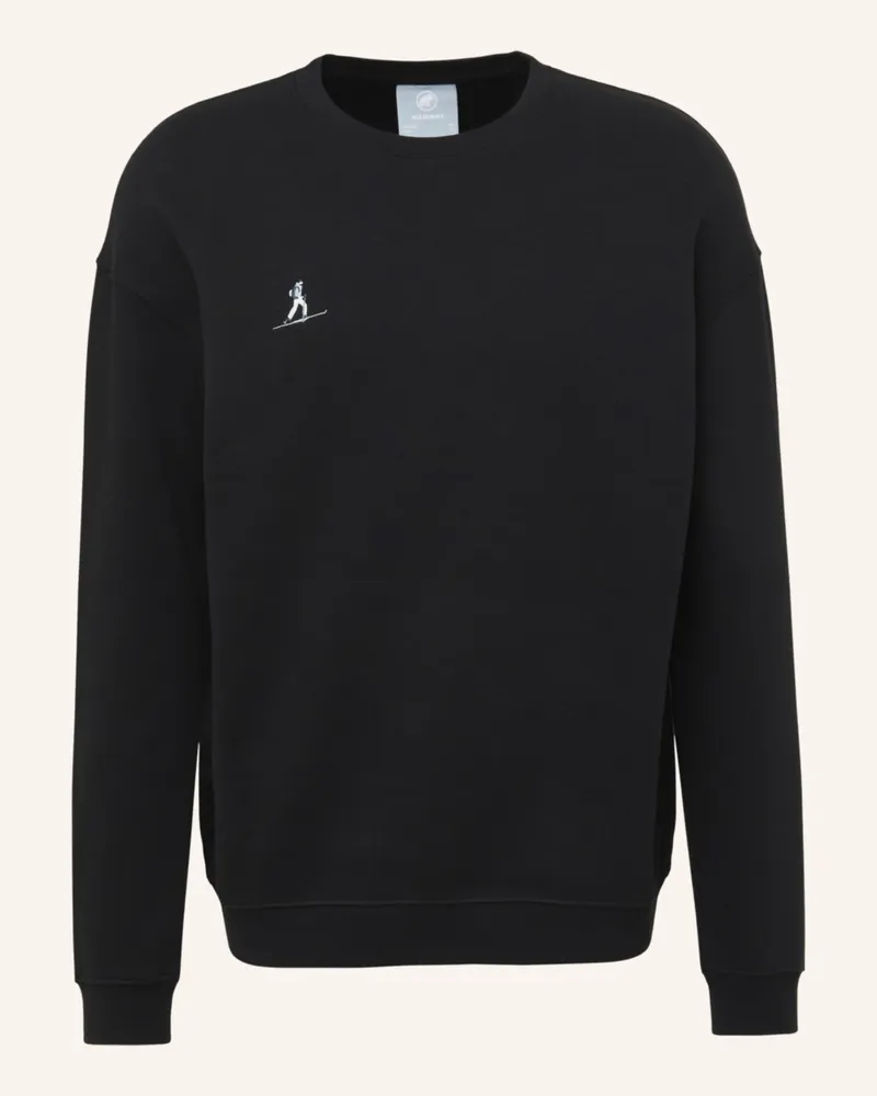 Mammut Midlayer-Pullover Base Ml Crew Neck schwarz Schwarz