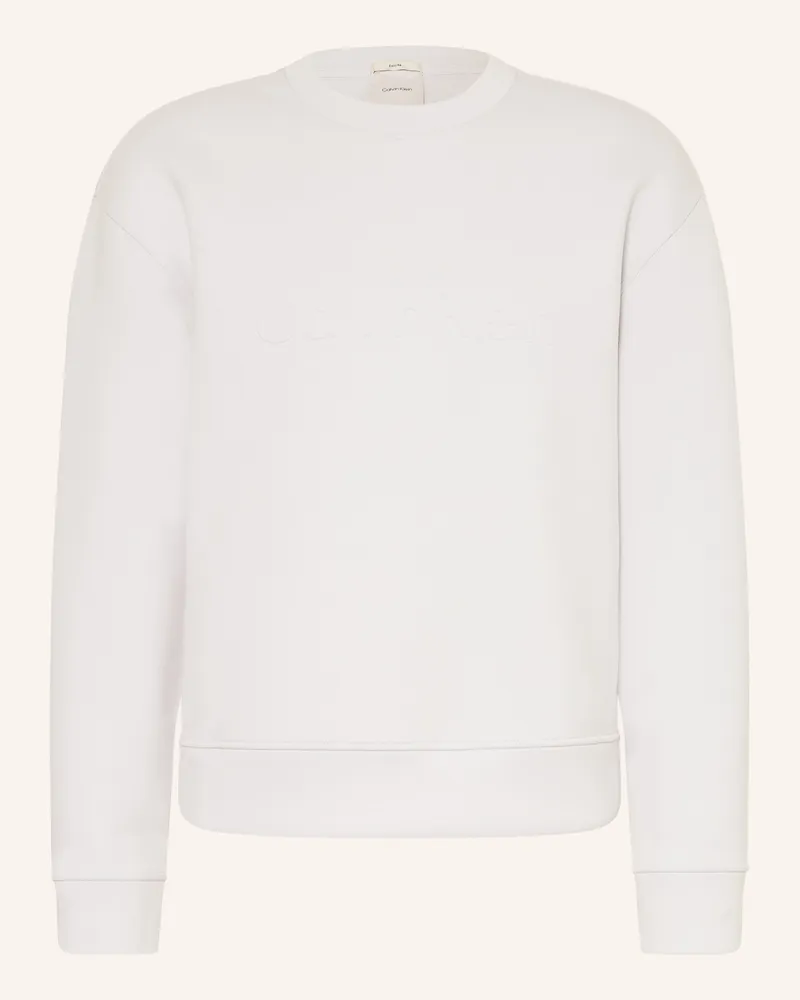 Calvin Klein Sweatshirt Spacer grau Hellblau