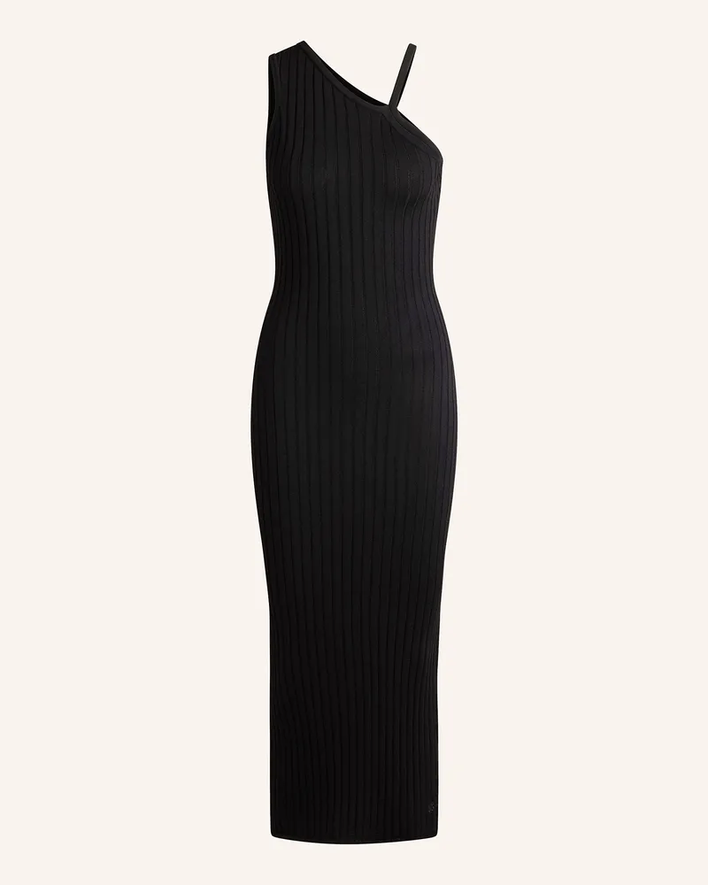 HUGO BOSS Strickkleid SEPINTY mit Cut-out Schwarz