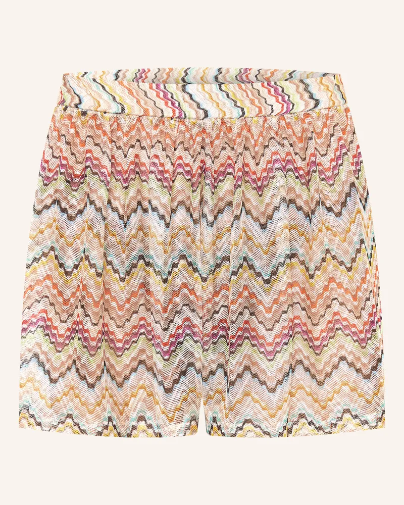 Missoni Shorts rot Hellbraun