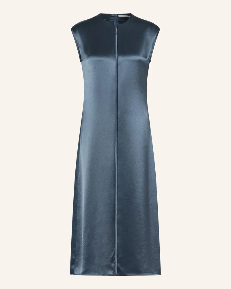 (THE MERCER) N.Y. Satinkleid blau Blau