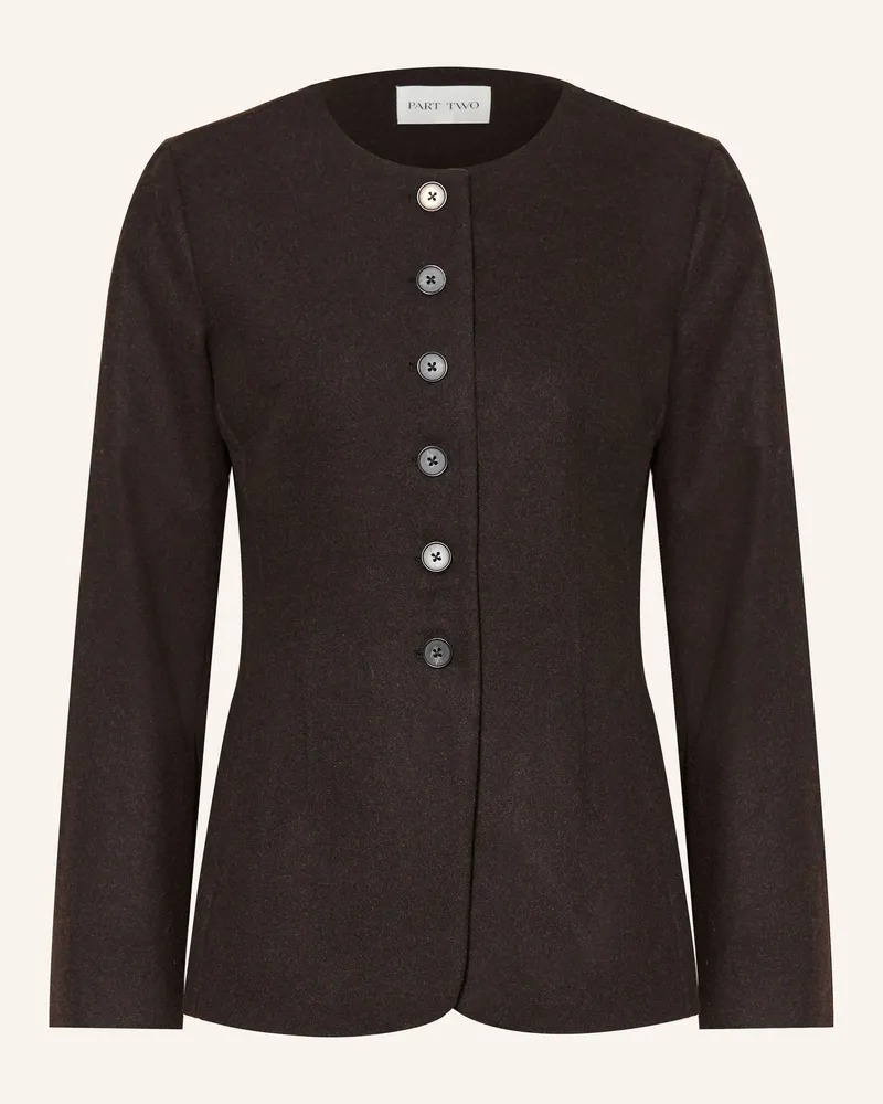 Part Two Blazer Celinnpw braun Dunkelbraun