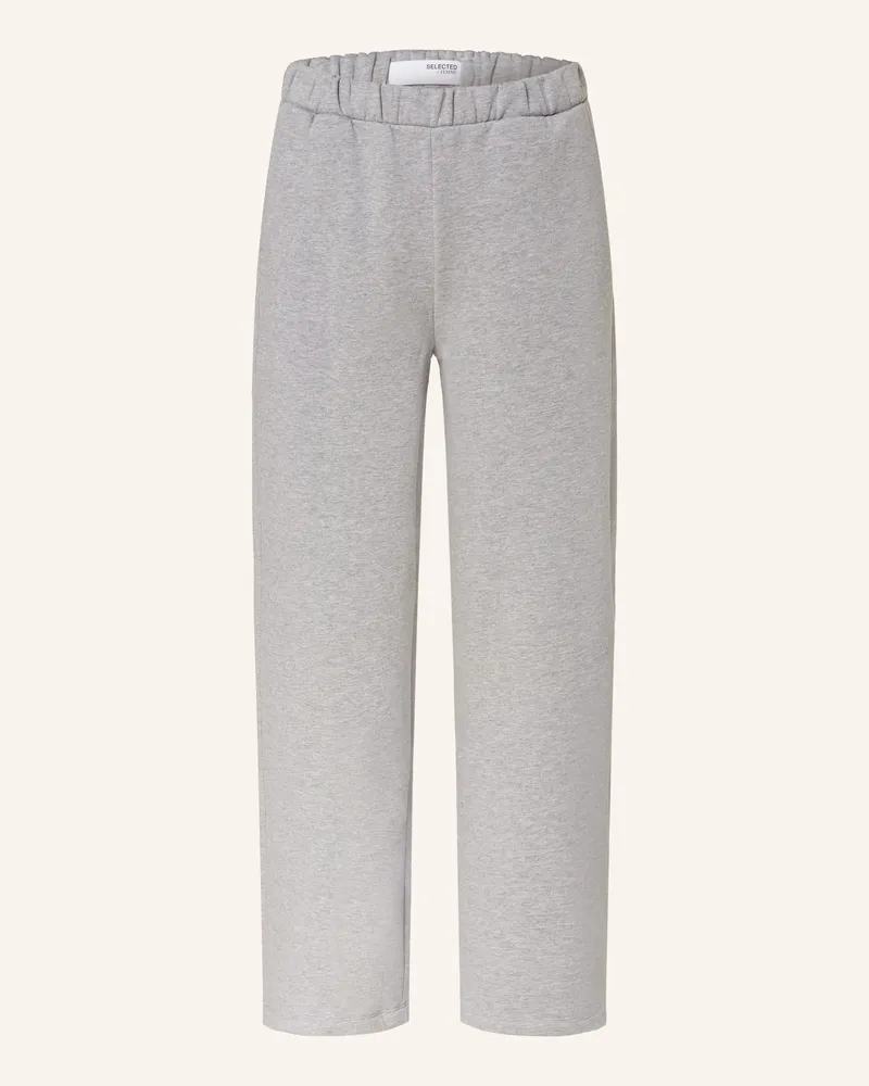 Selected Sweatpants Grau