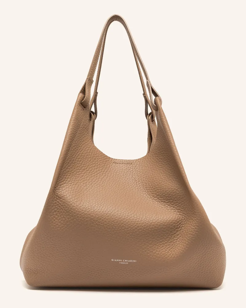 Gianni Chiarini Shopper DUA XL mit Pouch Camel