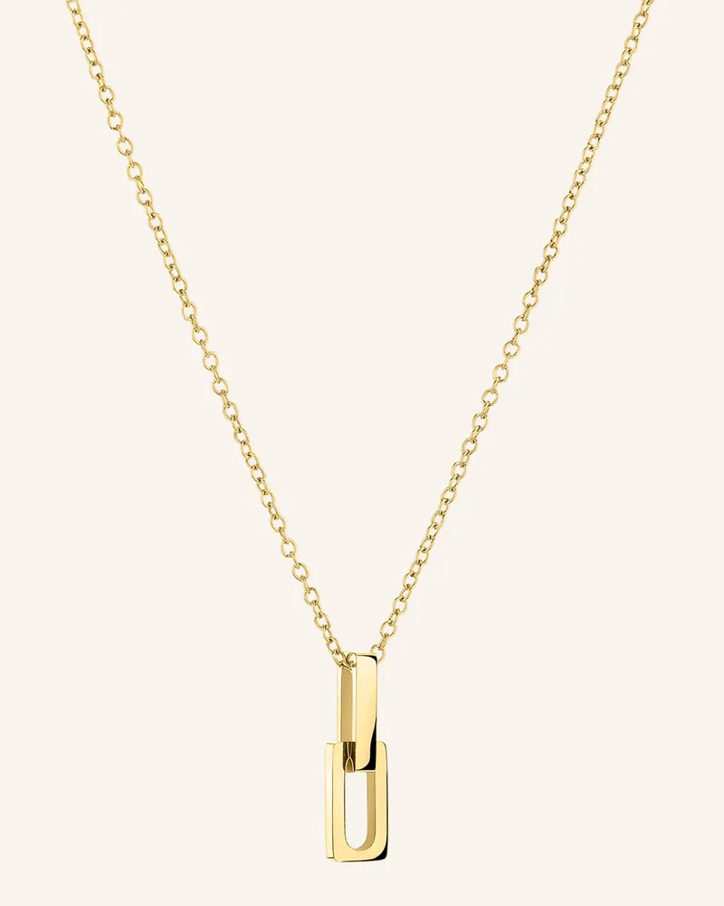 Liebeskind Halskette  Aus  Edelstahl gold Gold