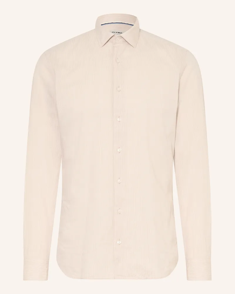 Olymp Hemd Level Five Body Fit beige Beige