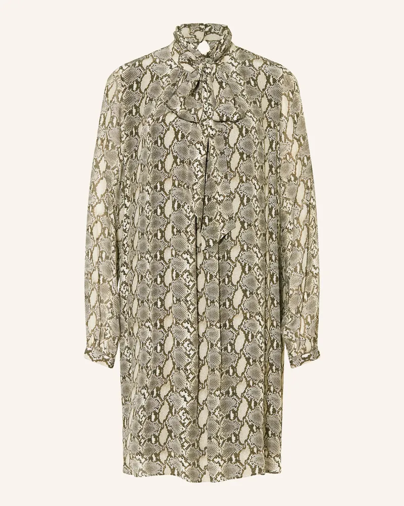 Riani Kleid mit abnehmbarer Schluppe Braun