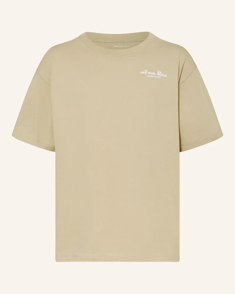 Calvin Klein T-Shirt schwarz Schwarz