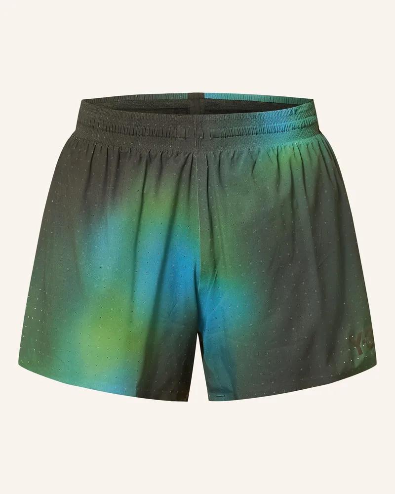Y-3 2-in-1-Laufshorts Schwarz
