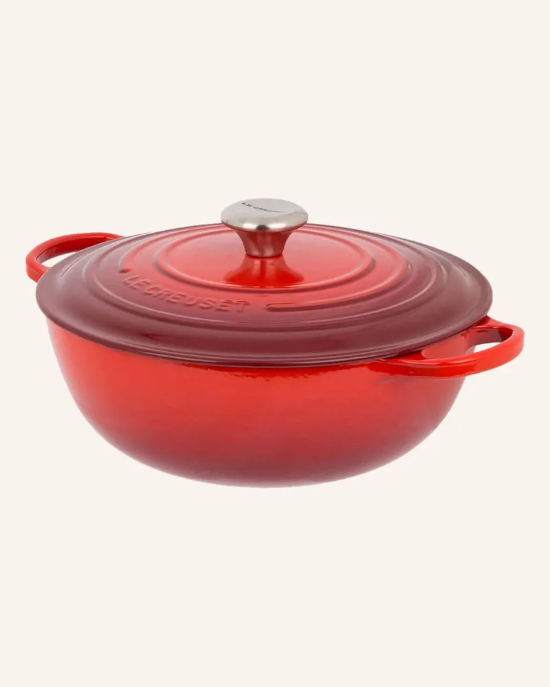 Le Creuset Kochtopf La Marmite Signature rot Cerise