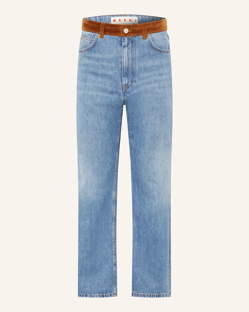 Marni Jeans Regular Fit blau 00b96