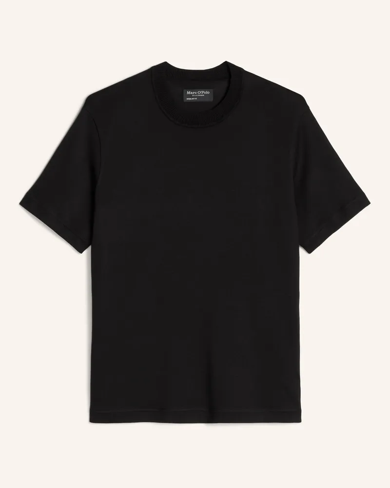 Marc O'Polo T-Shirt schwarz Schwarz