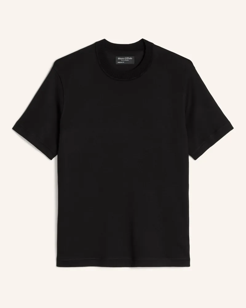 Marc O'Polo T-Shirt schwarz Schwarz