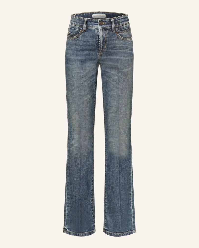 Cambio Flared Jeans Paris blau 5199