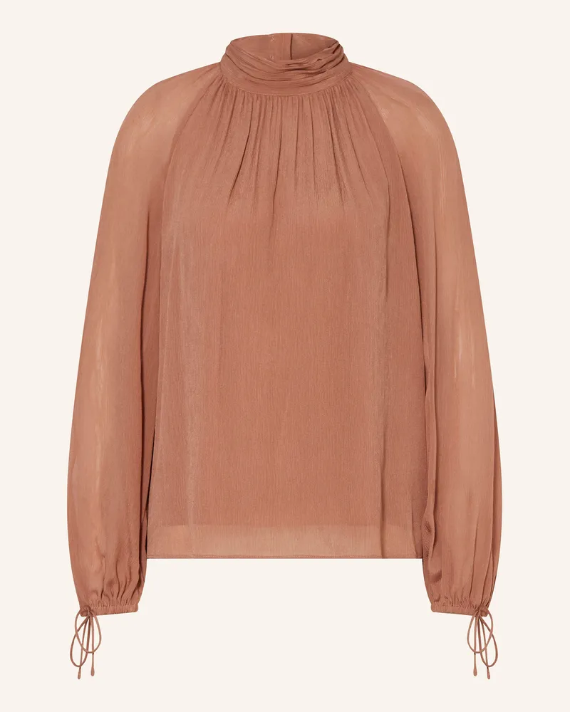 Mrs & HUGS Blusenshirt braun Braun