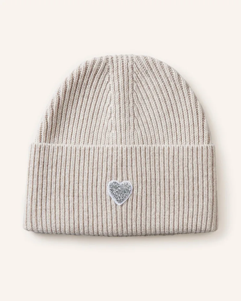 Darling Harbour Mütze mit Schmucksteinen Beige