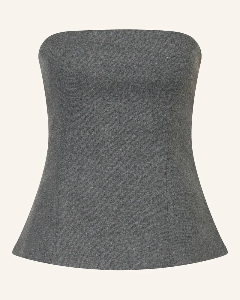 Rich&Royal Off-Shoulder-Top grau Dunkelgrau