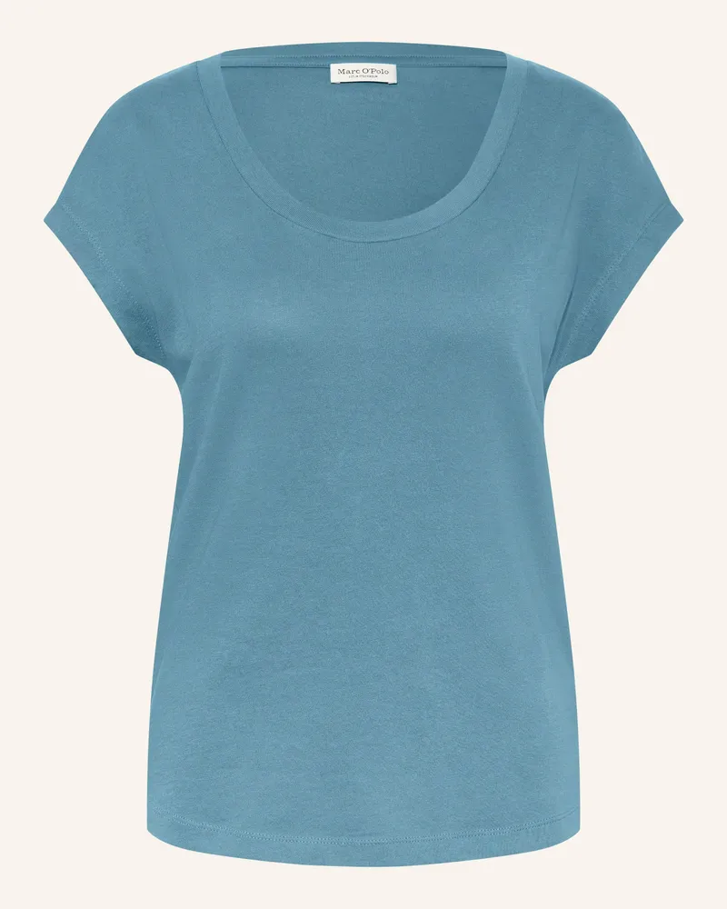Marc O'Polo T-Shirt blau Blaugrau
