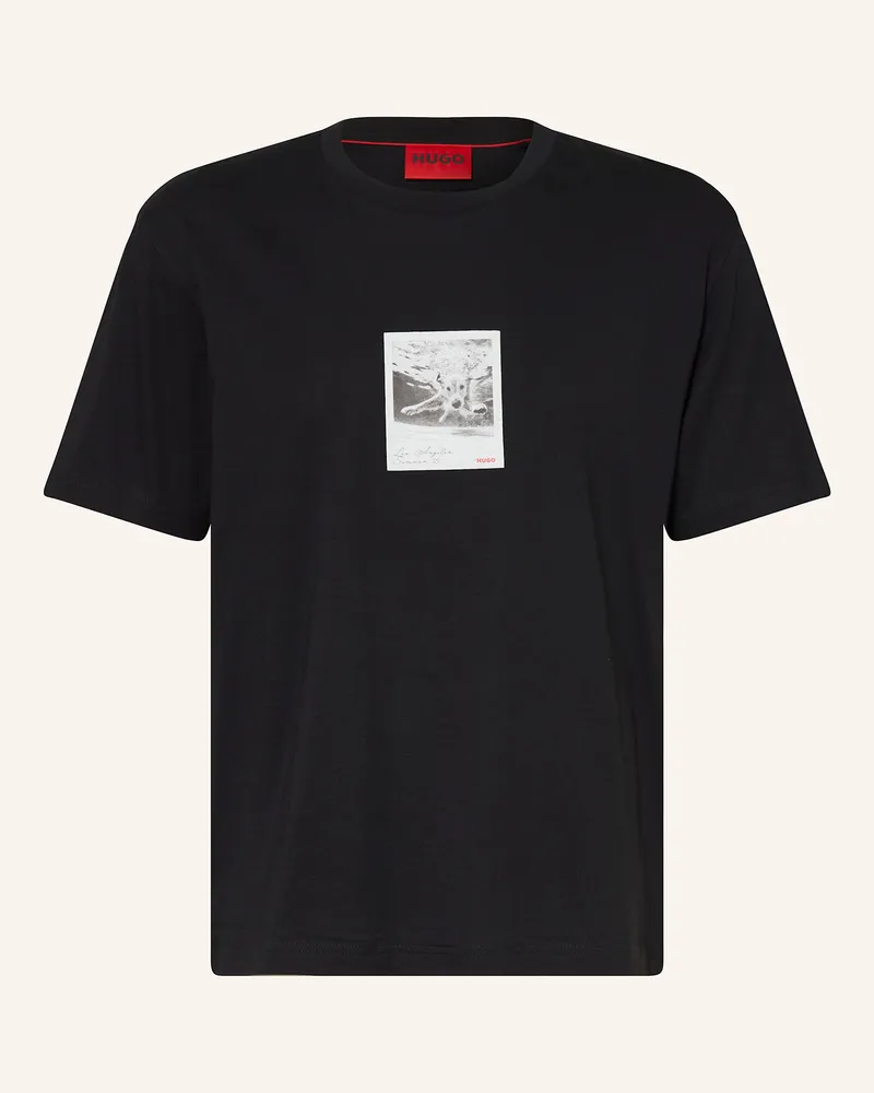 HUGO BOSS T-Shirt DARTHY Schwarz