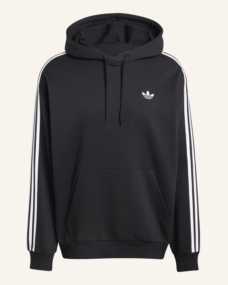 adidas Adicolor Classics 3-Streifen Hoodie schwarz Schwarz