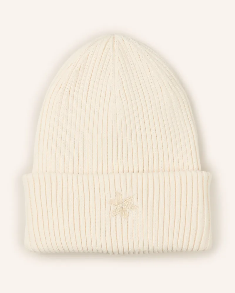 Goldwin Mütze Goldwin Logo weiss Weiss