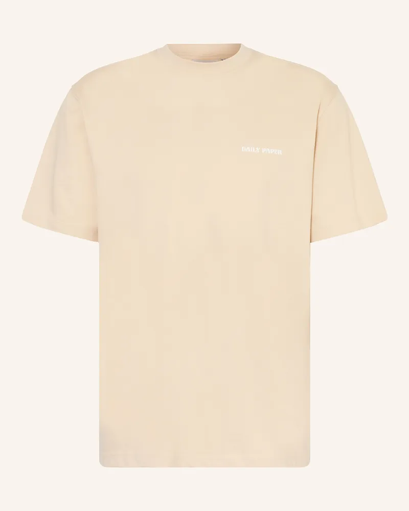 Daily Paper T-Shirt Dias beige Hellbraun