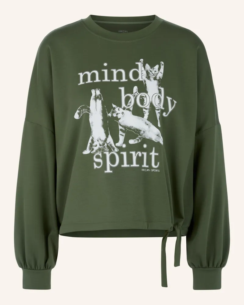 Marc Cain Sweat-Shirt gruen Oliv