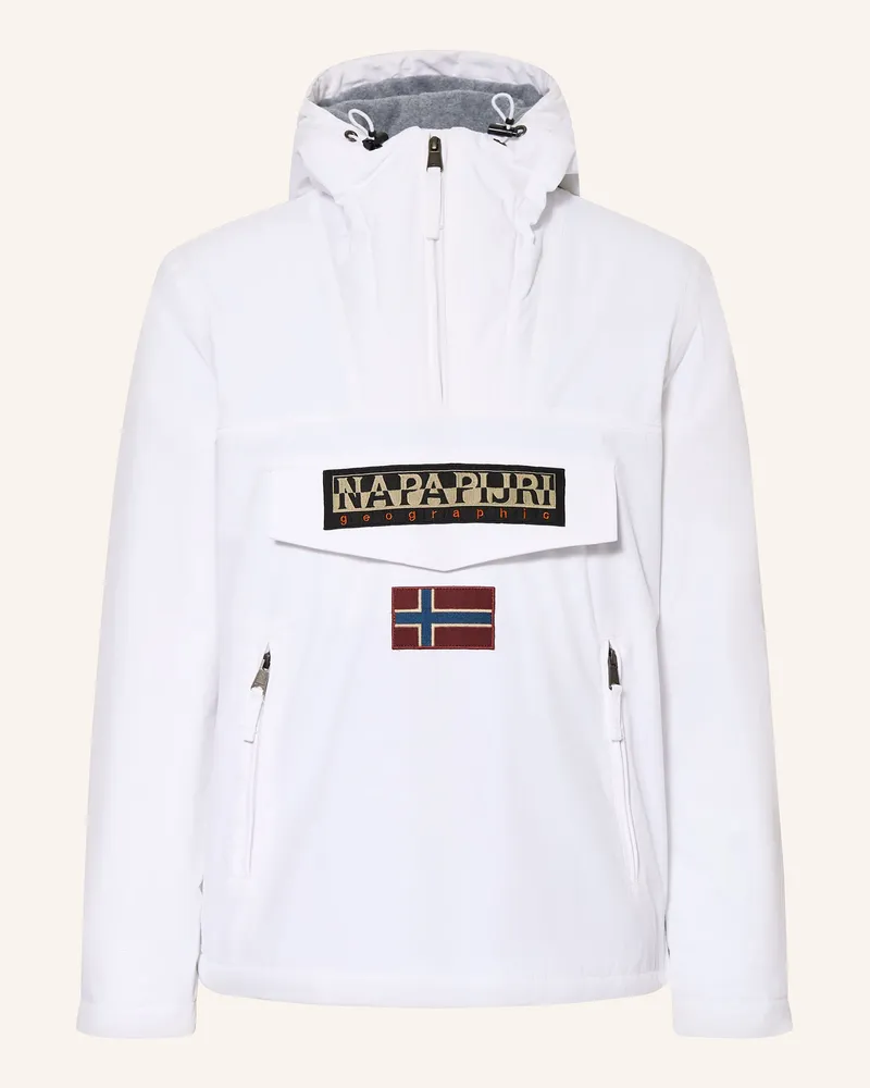 Napapijri Schlupfjacke Rainforest Pocket 2 weiss Weiss