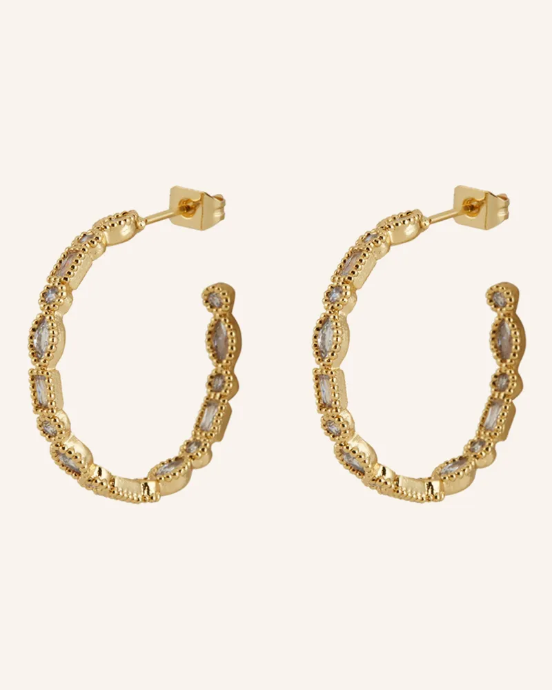 Maje Creolen gold Gold