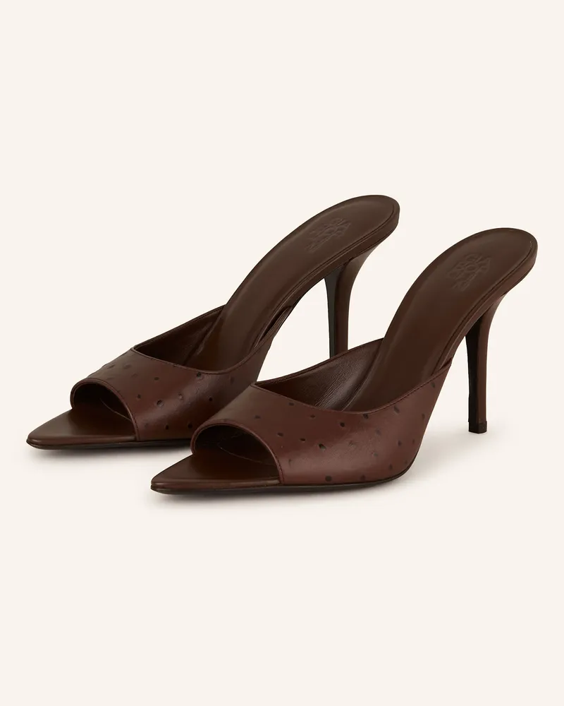 Gia Borghini Mules PERNI04 Dunkelbraun