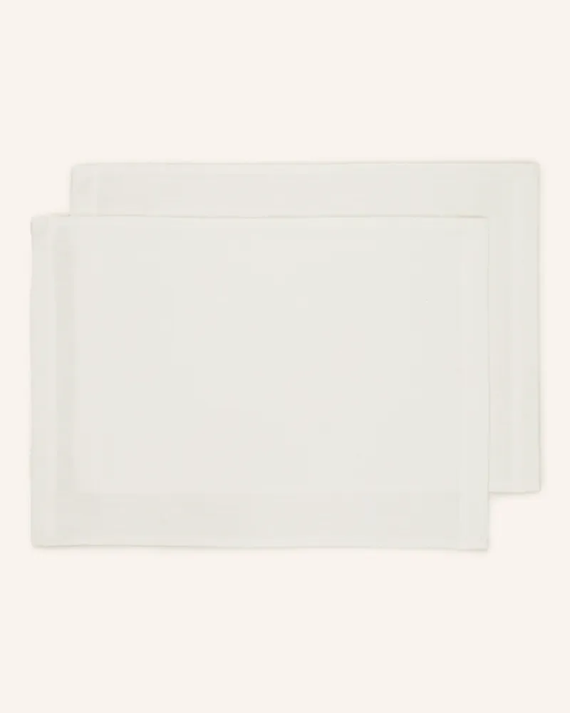 Pichler 2er-Tischset PURE aus Leinen Creme