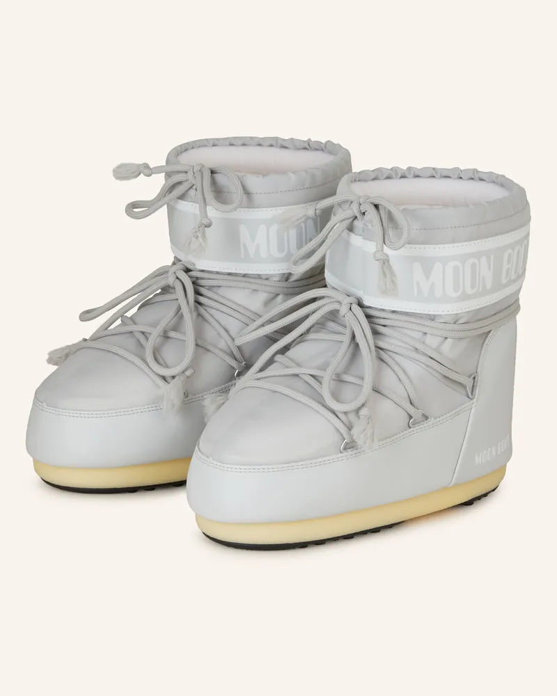 Moon Boot Moon Boots ICON LOW NYLON Hellgrau