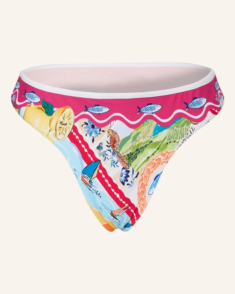 Seafolly Australia Panty-Bikini-Hose WISH YOU WERE HERE Hellblau