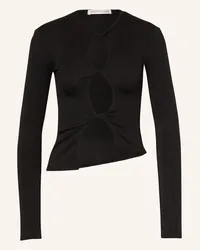 Christopher Esber Longsleeve OPEN TWIST mit Cut-outs Schwarz