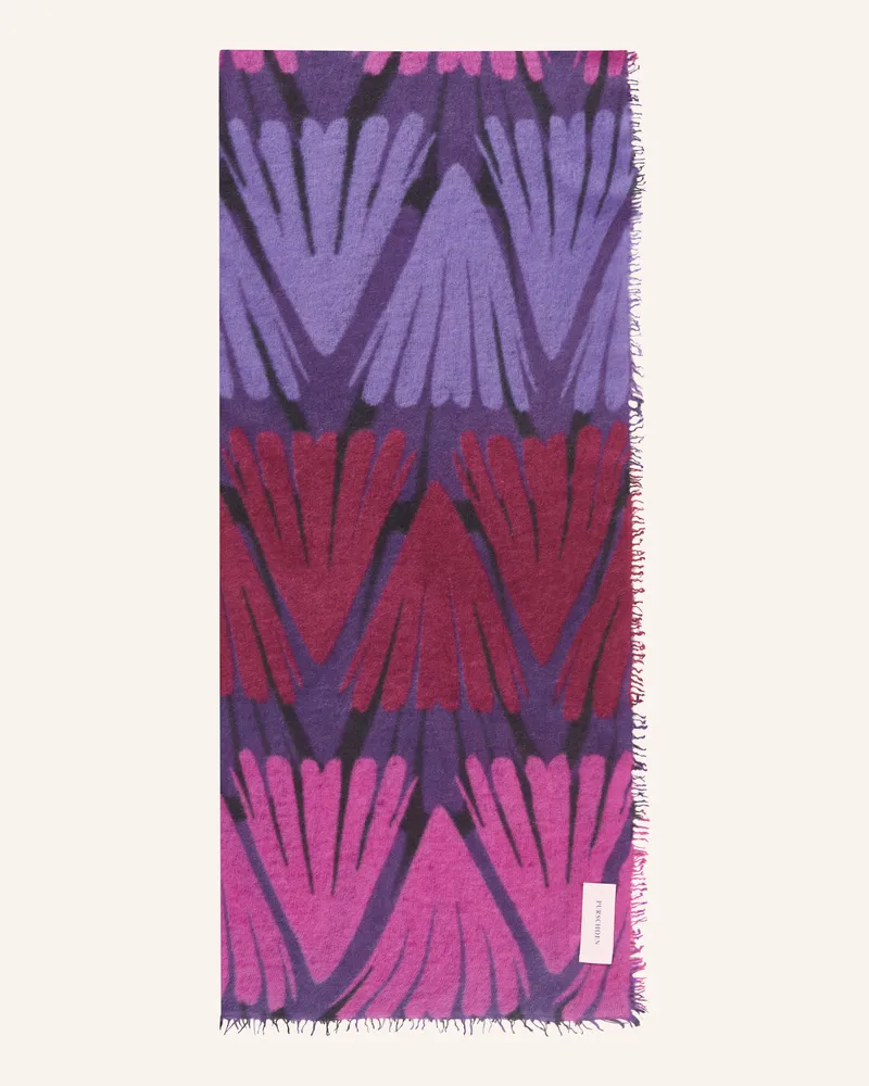 Puschoen Cashmere-Schal MAYA Lila