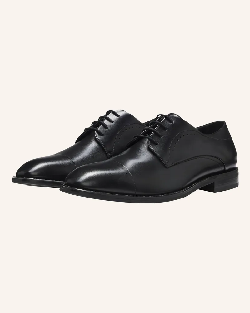HUGO BOSS Business-Schnürschuh Tayil_Derb_Buct schwarz Schwarz
