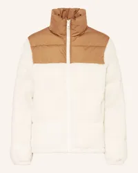 TheJoggConcept Steppjacke JCBRIANDA im Materialmix Beige