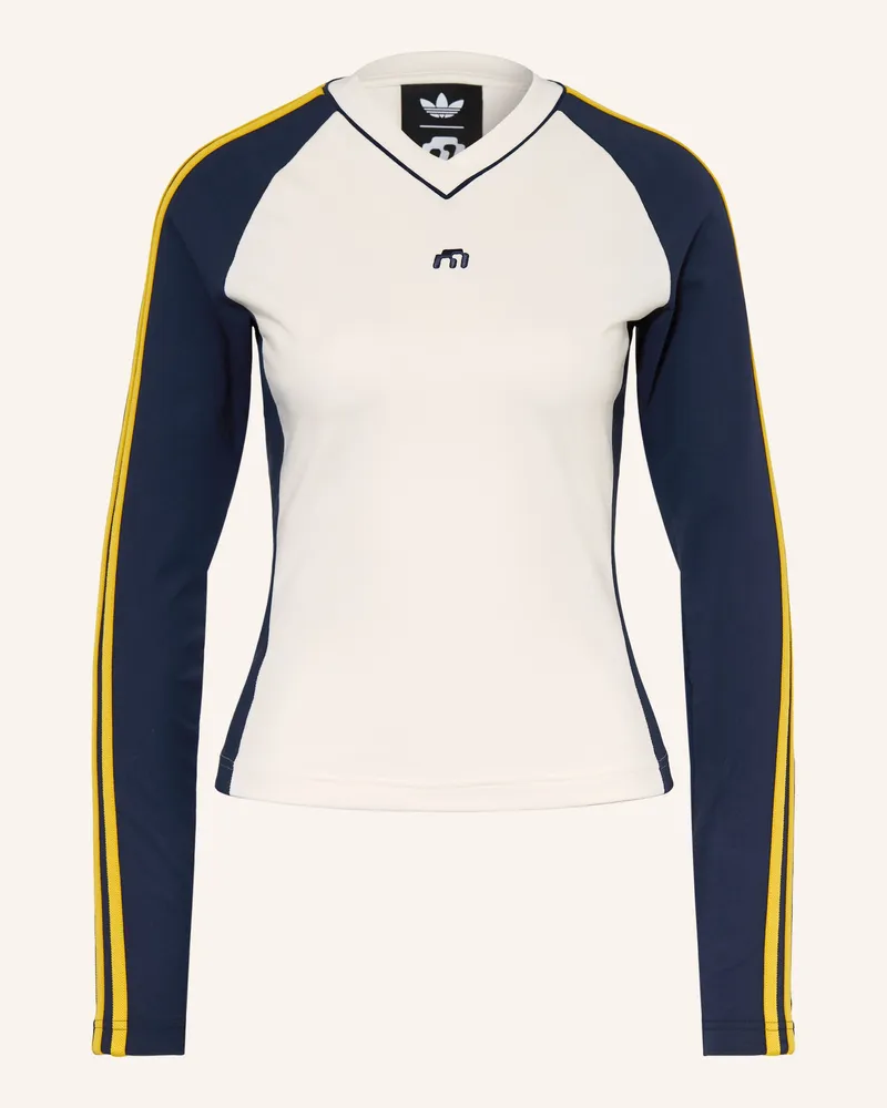 adidas Longsleeve Miaou weiss Weiss