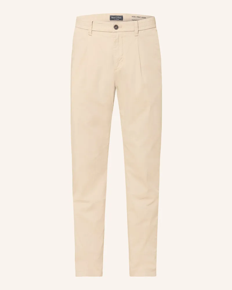 Marc O'Polo Chino MOROT JOGGER Tapered Fit Beige