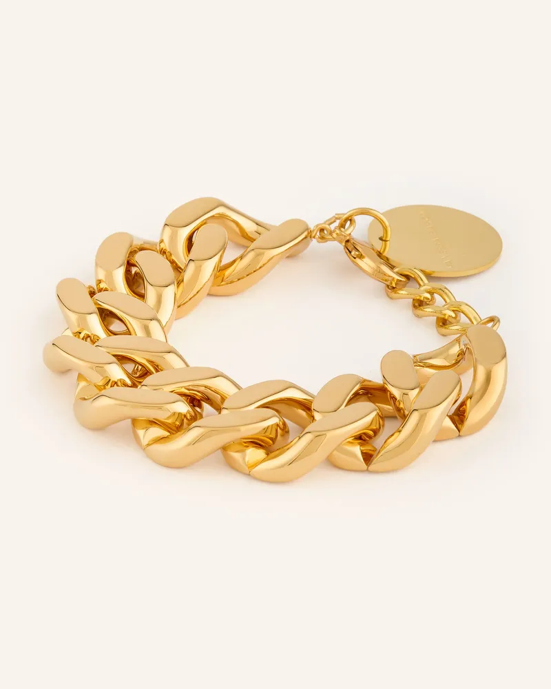 Vanessa Baroni Armband Flat Chain gold Gold
