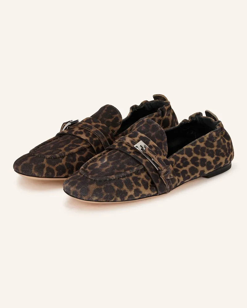 Attilio Giusti Leombruni Loafer MARIENNE BUCKLE Hellbraun