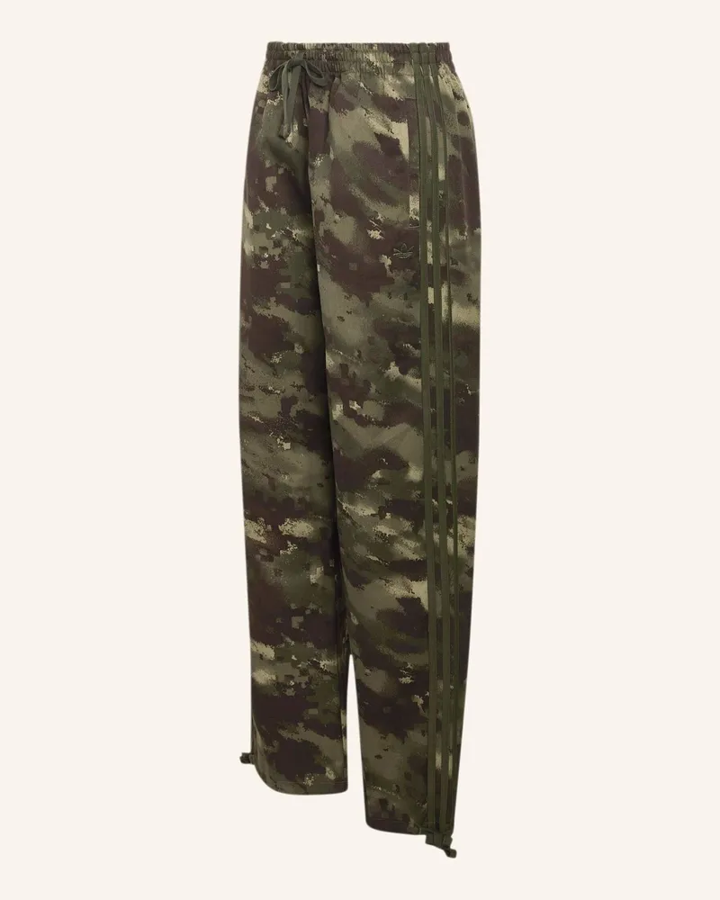 adidas Oversize-Cargohose weiss Schwarz