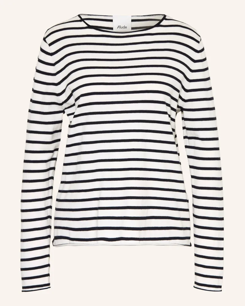 ALLUDE Pullover Weiss