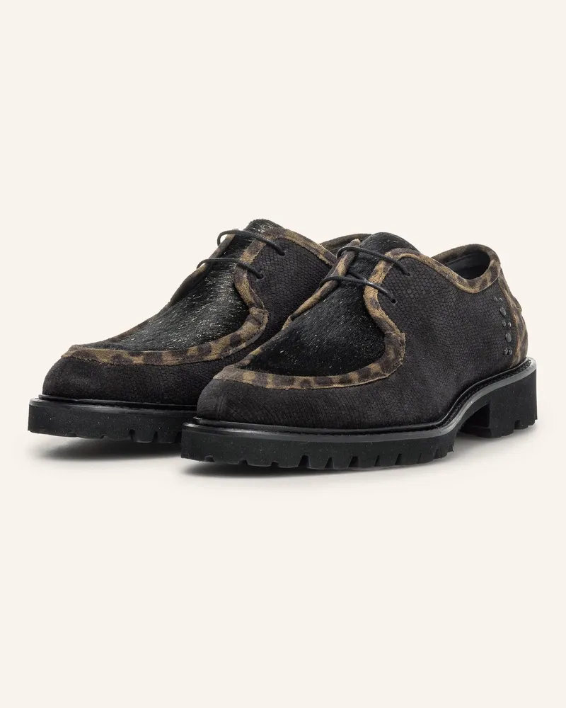 Floris van Bommel Lace shoe SELSI 04 Schwarz